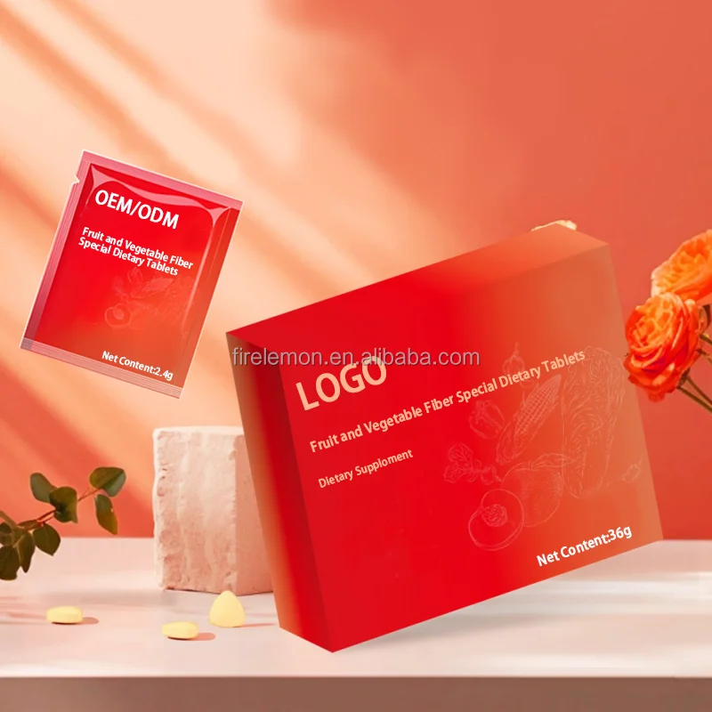 Специальные Диетические Таблетки из фруктовых и овощных волокон поддерживают сбалансированный питательный баланс очищение кишечного тракта