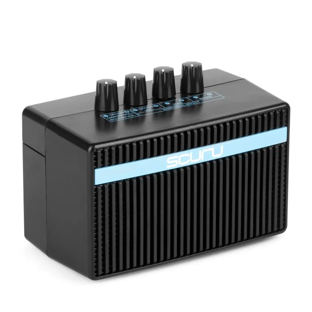 3W Mini Bass Amp Combo Rechargeable Portable Mini Electric Amplifier with amp Plug