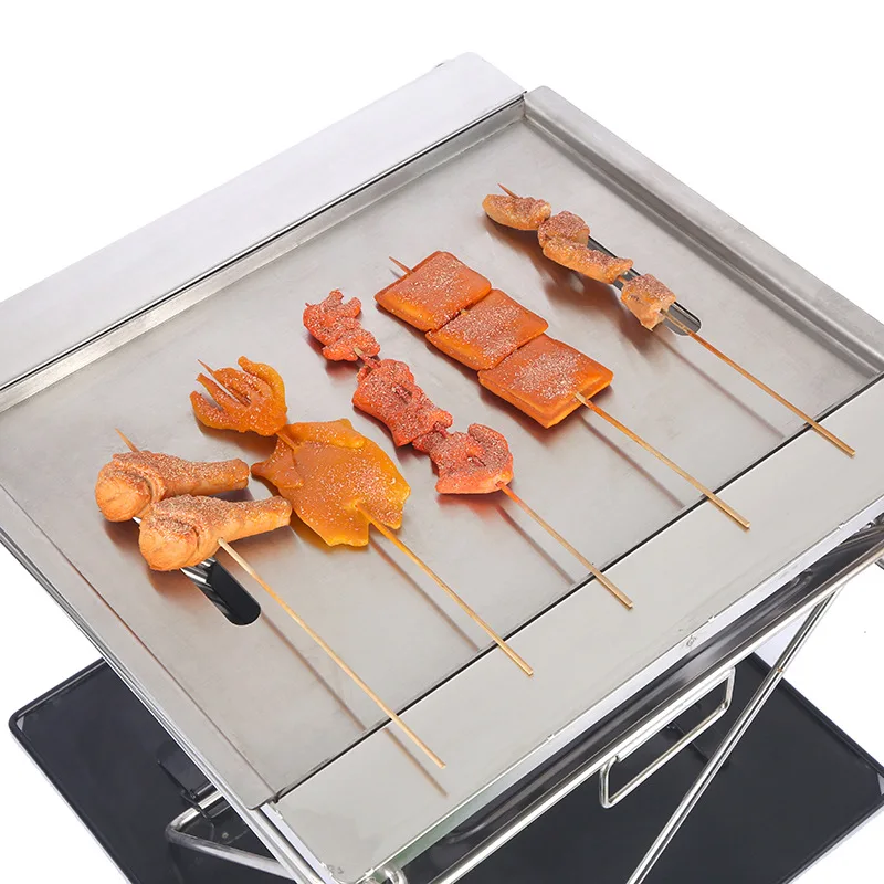 Производитель гриля для барбекю портативный гриль Настольный фабрика из нержавеющей стали китайское праздничное семейное