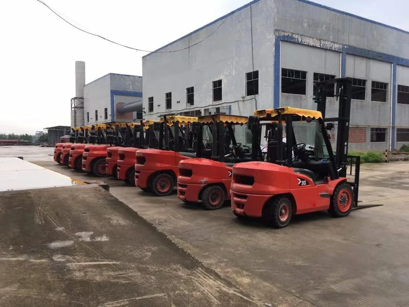 3.5ton diesel forklift truck CPCD35-X with side shifter