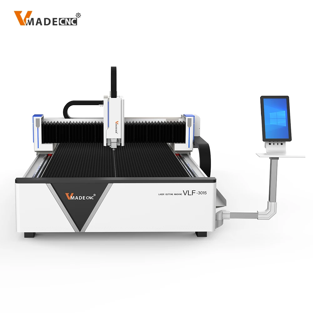 High Cutting Speed 1530 1500w 3000w Fiber Laser Cutting Machine For Metal Design Cutting With Best Price