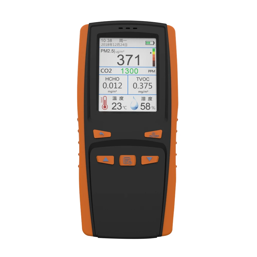 Портативный детектор газа CO2 DM509 система контроля качества воздуха PM2.5