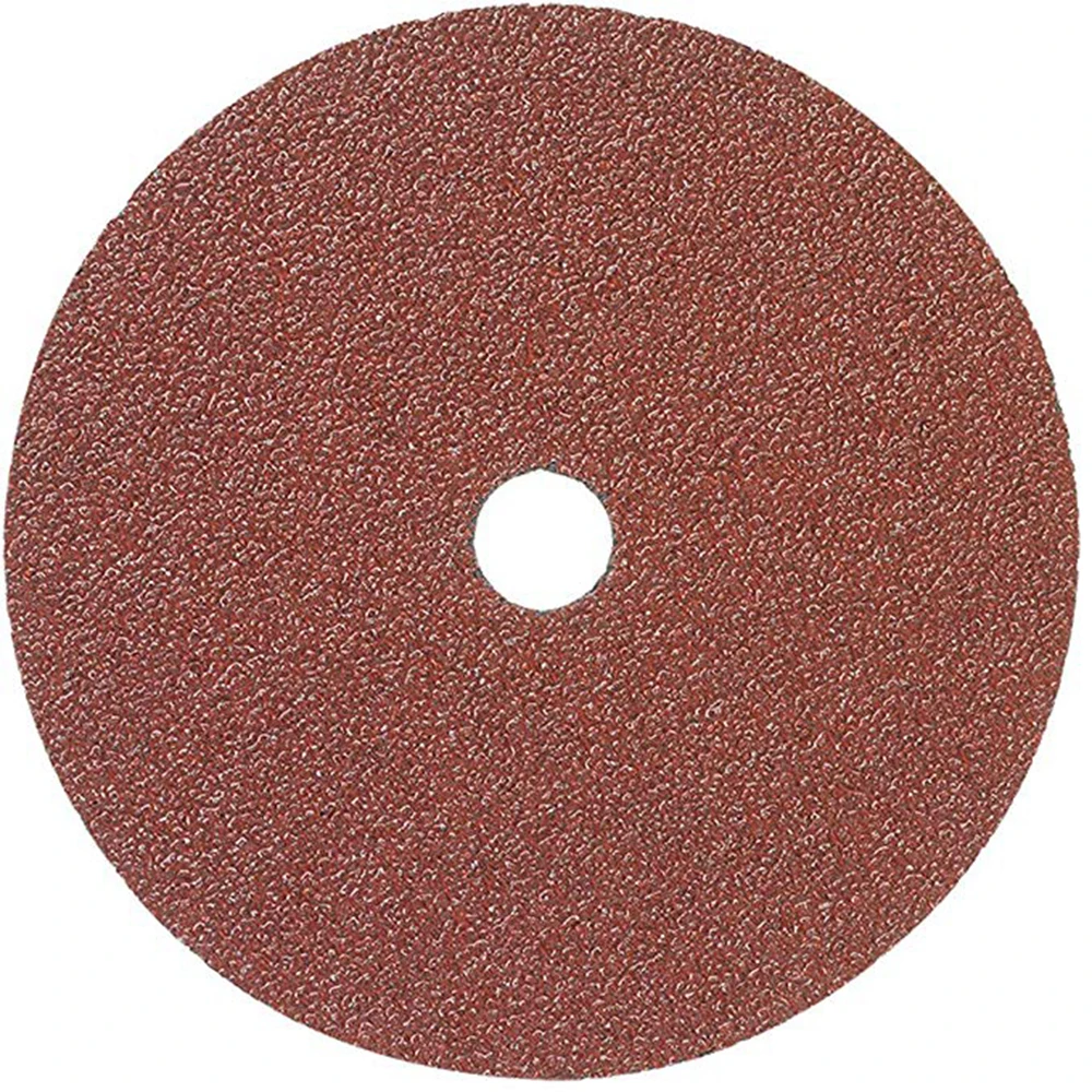 High Quality polishing stainless steel woods fiber disc aluminum oxide 5inch Grit 36 Thickness 0.8mm abrasive grinding disc