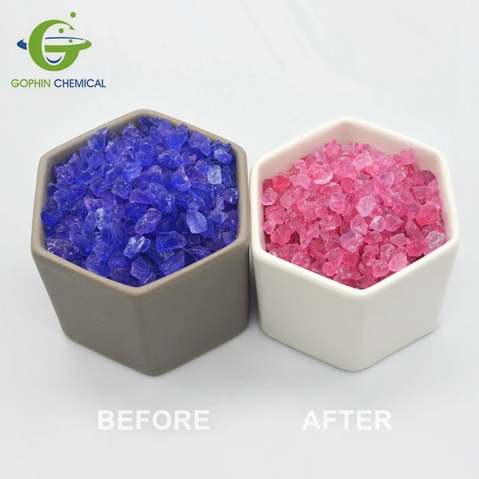 Reusable Color Change Desiccant Indicating Silica Gel Beads for Desiccator