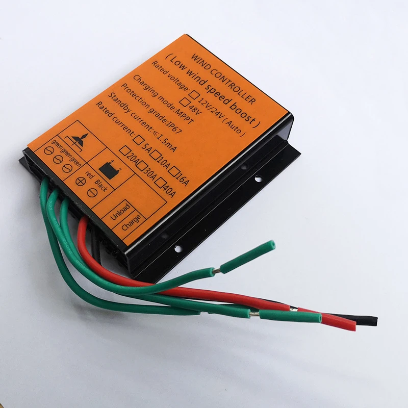 IP67 Waterproof Low Wind Speed Booster Charging  MPPT Controller