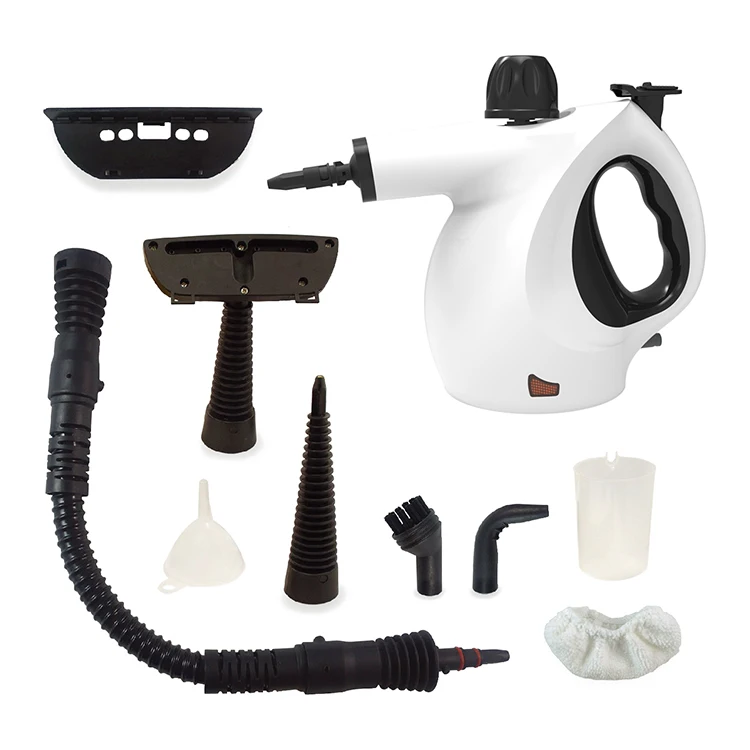 ETL Handheld Steam Cleaner Multi-Purpose Pressurized Steam Cleaner with 9 Different accessories 450ml very big capacity