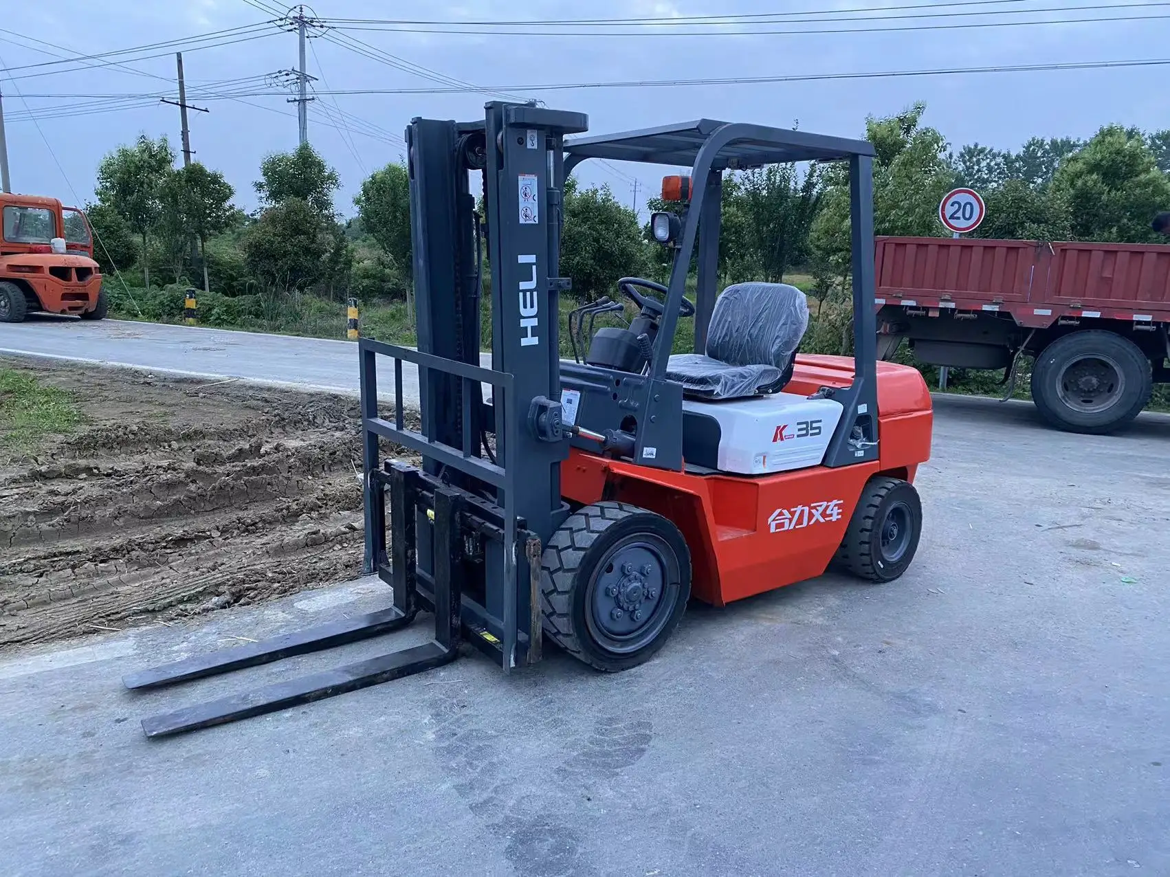 High quality HELI second hand diesel forklift  HELI FD35 used forklift HELE FD30 FD50 FD60 for sale