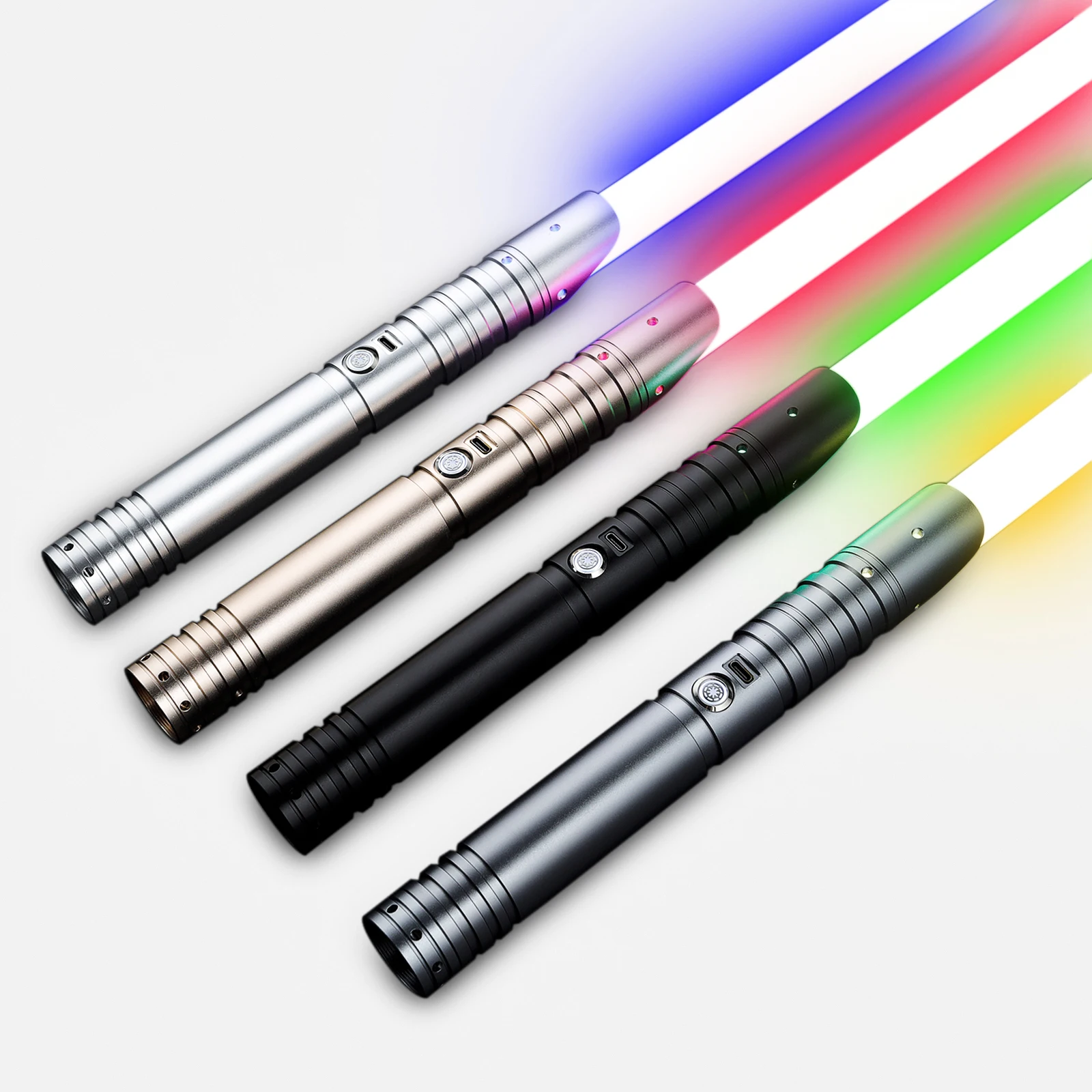 Customizable Proffie Neopixel Saber High Light Sensitivity Lightsaber Blaster Lock Up Sound FX Saber Kids Light Up Sword Toy