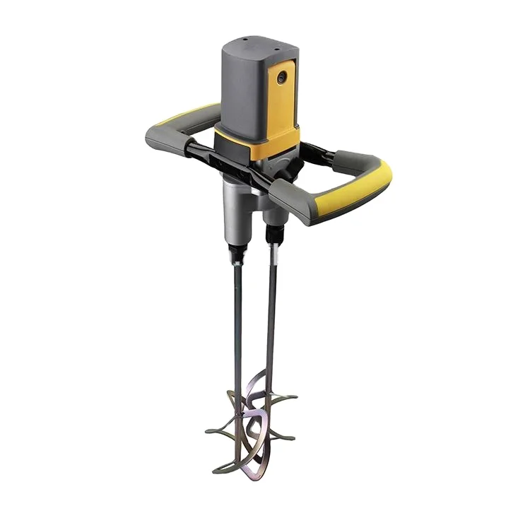 Kinty Electric Industrial Hand Cement Mixer Electric Drive Double Screw High Uniformity Liquid Power Mixer Made In China