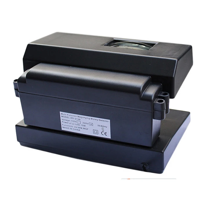 LED   Money Detector  Counterfeit Bill detector machine  UV/WM  2138 money detector machine