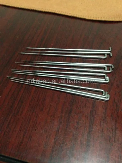 Nonwoven needles for needle punching machine loom