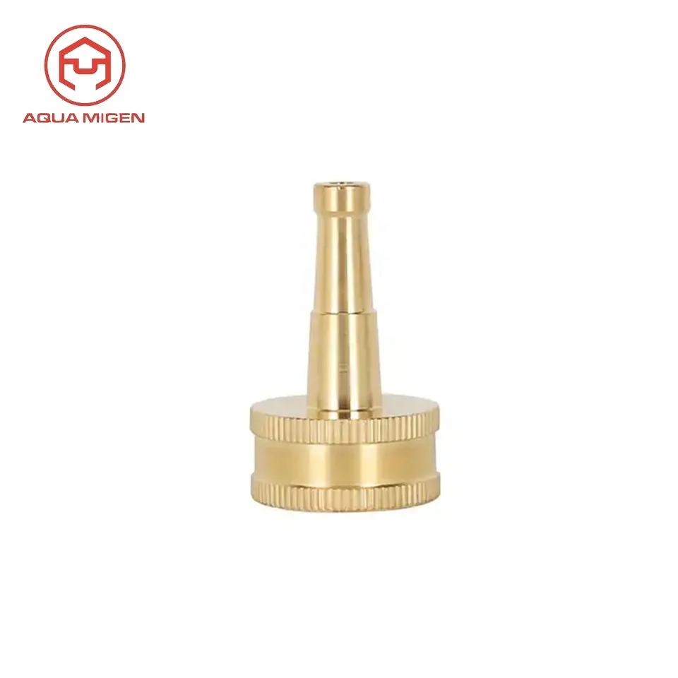 Solid Brass Variable Flow Controls Garden Hose Nozzle