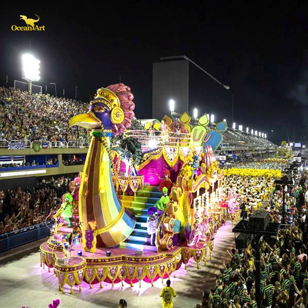 Mardi Gras World Carnival Cruise Parade Float