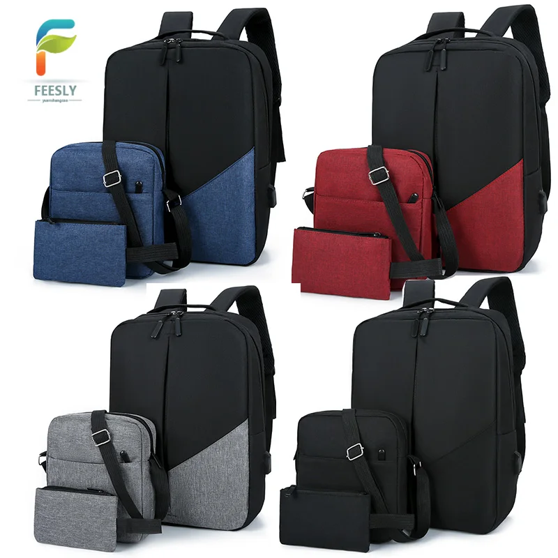 business laptop backpack college backpack with usb smart charging port 3 in 1 laptop bag 15.6 inch computer backpack