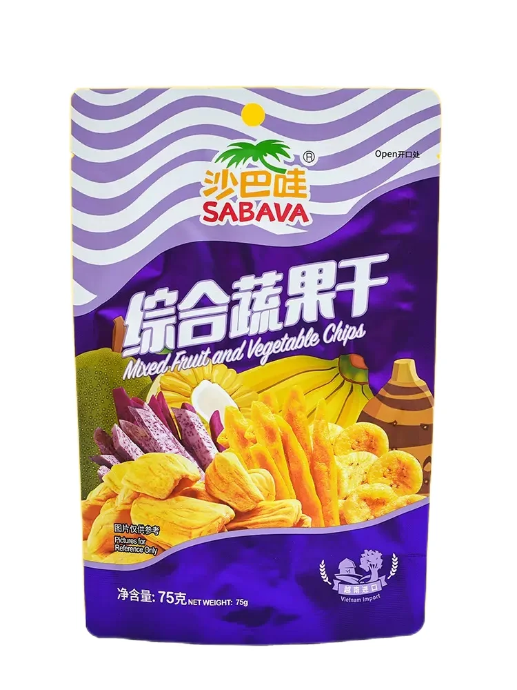Wholesale SABAVA Mixed Fruits And Vegetables Chips freeze Dried Vegetables And Fruits healthy kids snacks food