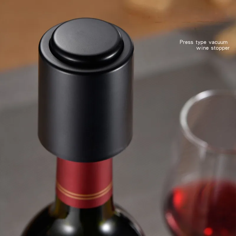 Customized Portable Stainless Steel Metal Push Down Bottle Opener Design for Convenient Use with Red Wine & Beer Bottles