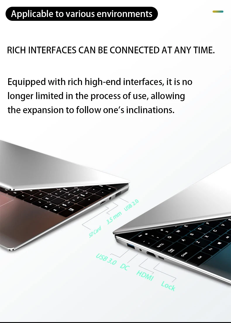 Great Asia Hot sell ultra slim intel laptops computer OEM laptop