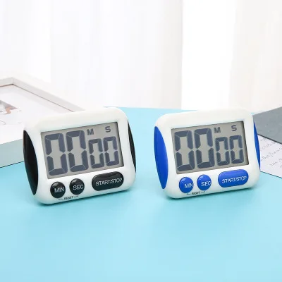 Большой цифровой таймер EMAF на заказ, подставка с прямым отсчетом и подставкой, для кухни, холодильника, большой сильный магнитный Таймер