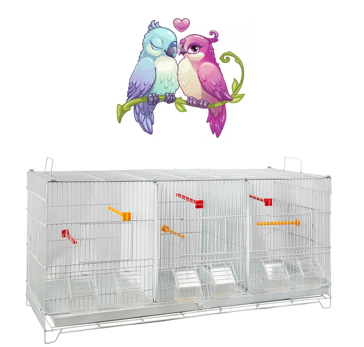 factory wholesale metal bird Breeding cage