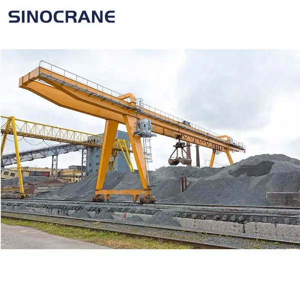 Hot sale 40T 100T 500T Rubber Tyre Container Gantry Crane RTG Crane Price