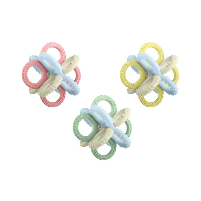 Съемный детский силиконовый Прорезыватель для зубов