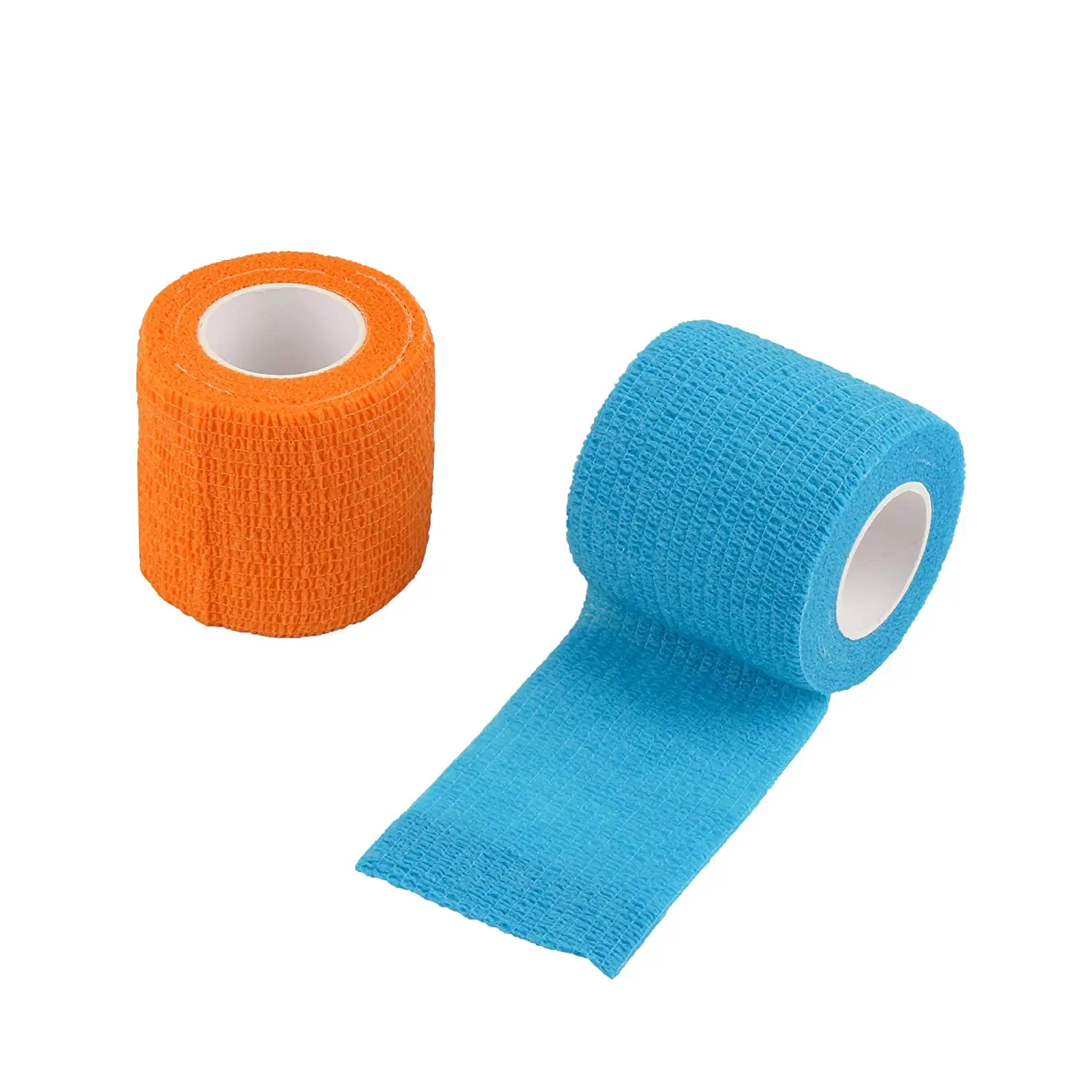 High Elasticity Protective Self Adhesive Compression Skin Color Tubular Bandage kinesiology mask sport fiber silicone cross band