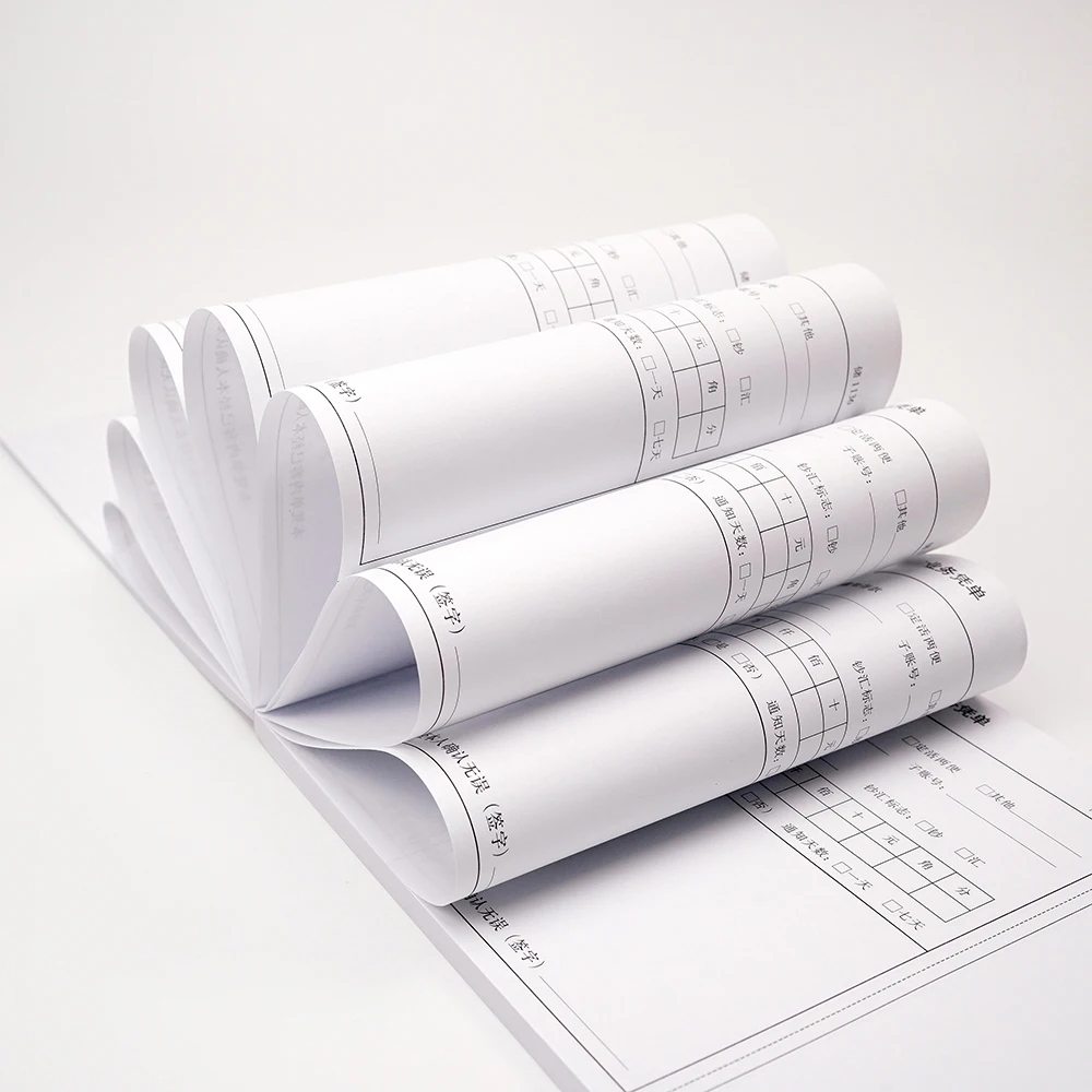 220*297mm computer forms carbonless ncr