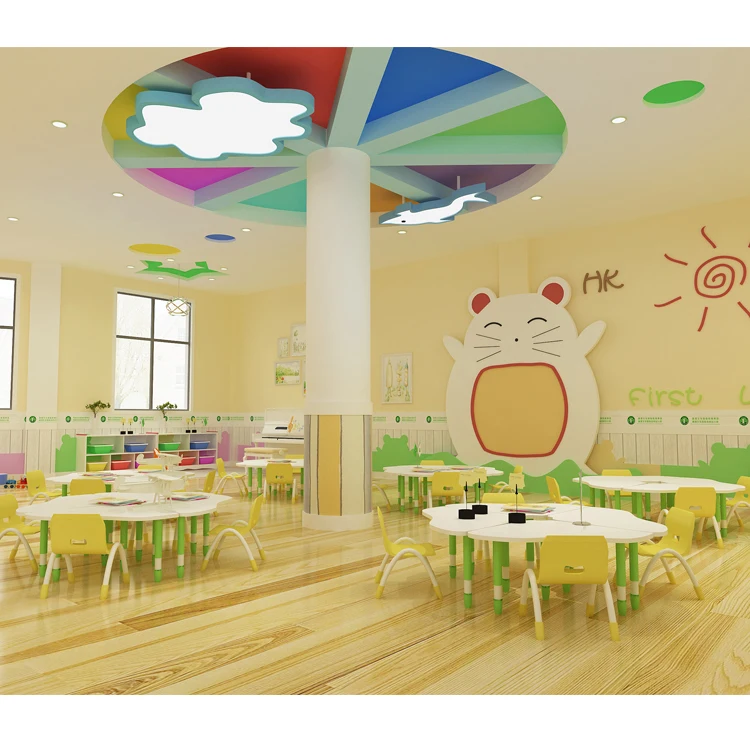 Международная школа классная пластиковая мебель детский Дошкольный стул и стол