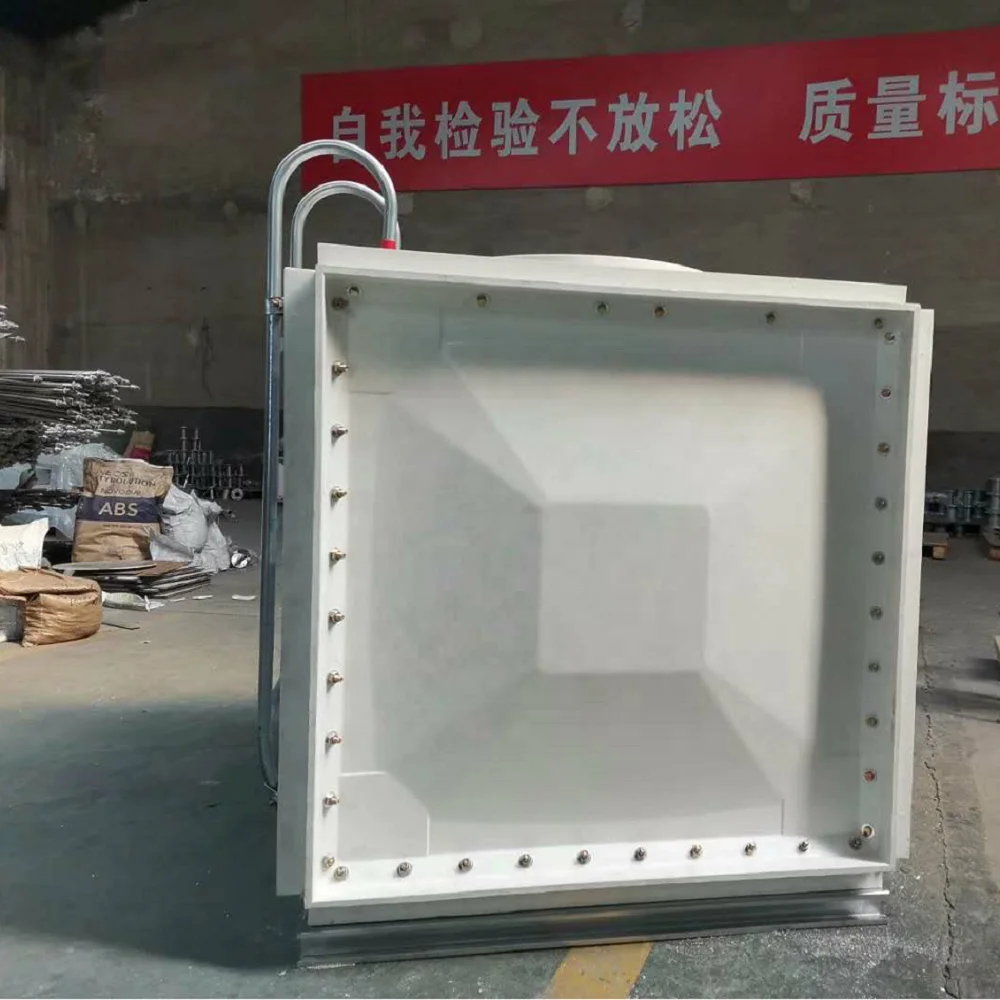 Foldable Fish Farming 1000 Liter Grp Sectional Panel Water Storage Tank