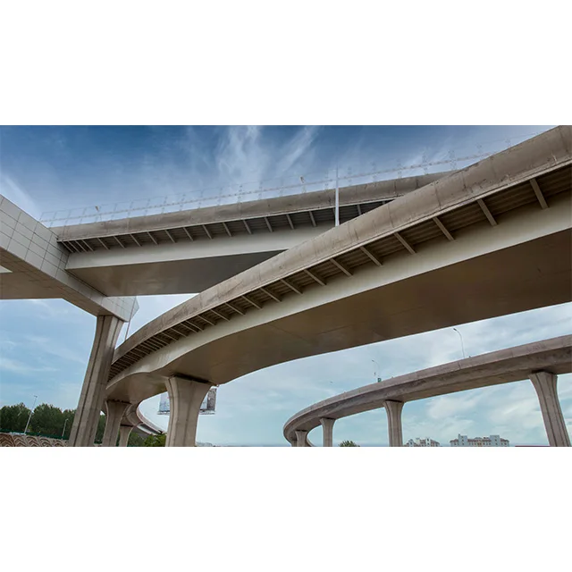 Steel structure High-speed new airport link section road Steel structure bridge overpass