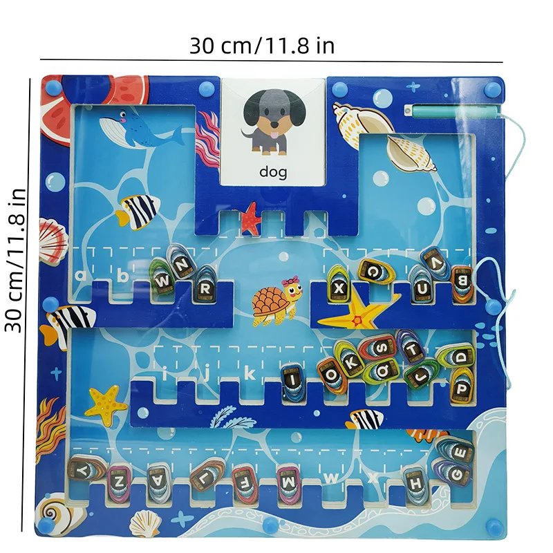 2024 new CE certificated educational parking spelling alphabet maze games for kids