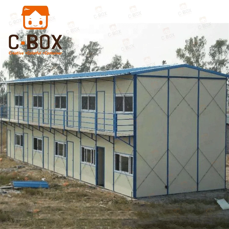
Easy Install Light Steel Structure K Type House High Quality China Prefab House For Labor Camp Accommodation Houses 