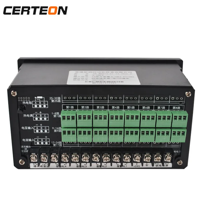 AC220V DC 24V xmtd multi channel RTD measurement analysis instruments incubator temperature controller for heating thermostat