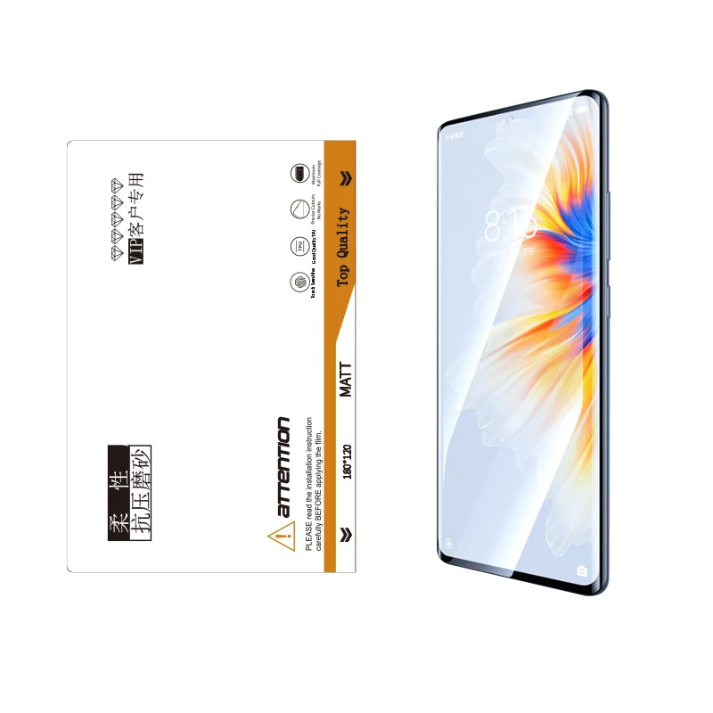 JJT Full coverage TPU Protective Film For iPhone 13 Pro 13 Mini Mobile Phone Ultra-thin 5A Matte Hydrogel Screen Protector