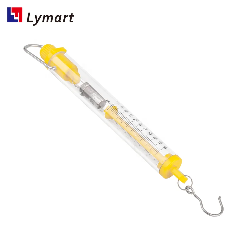 5N cylinder Spring balance dynamometer for mechanics