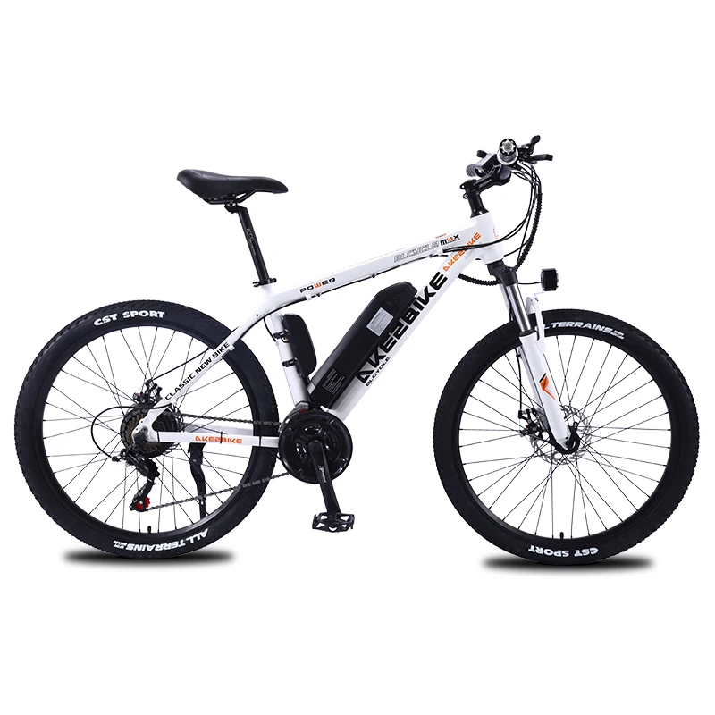 AKEZ Aluminum alloy electric bike 21 speed electric bicycle for adult 26 inch mountain ebike double disc brake 36v 350w e bike
