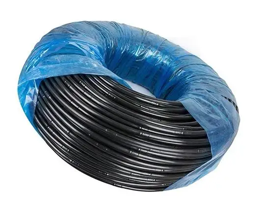 Inline Cylinder Dripper Agricultural Farm Drip Irrigation Pipe PE Plastic Factory Price 16mm Diameter BLACK Watering 0.6mm-1.0mm
