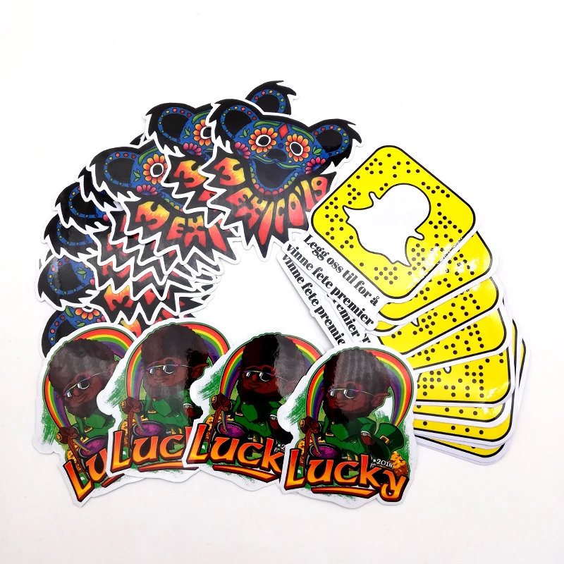 100 шт., водонепроницаемые ПВХ Виниловые наклейки с защитой от ультрафиолета