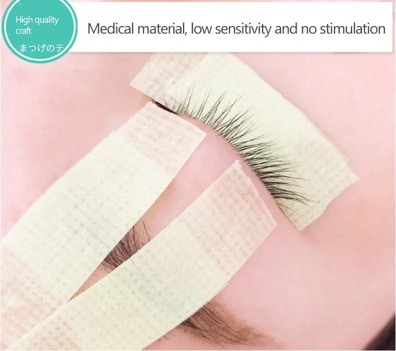 Japanese microfoam eyelash extension paper non woven tape 9m