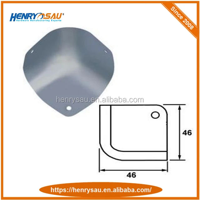 excellent feedback metal bowl-shaped wrap corner for road case suitcase hardware aluminum box corner protection flight case part