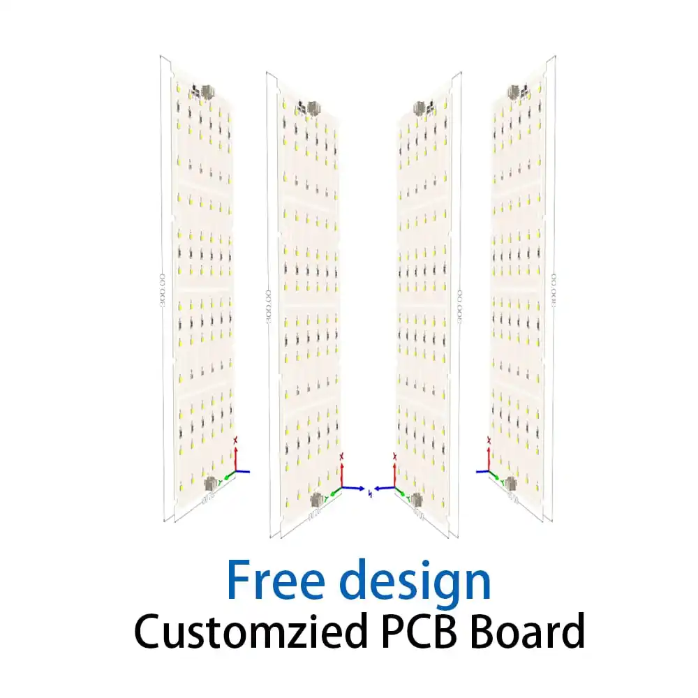 High PPE Full Spectrum 3000K 5000K 100W ORM PCB Plant Grow Board with 660nm Deep Red Sunlight Spectrum for medical plants