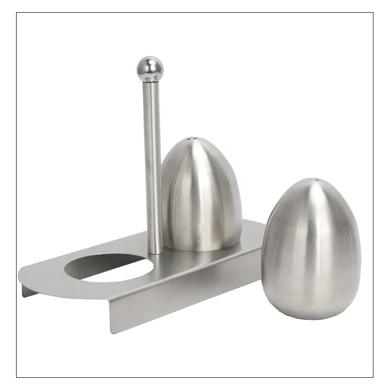 Stainless Steel Spice Jar Glass Spice Jars Seasoning Storage Bottles Stainless Steel Salt And Pepper Shakers