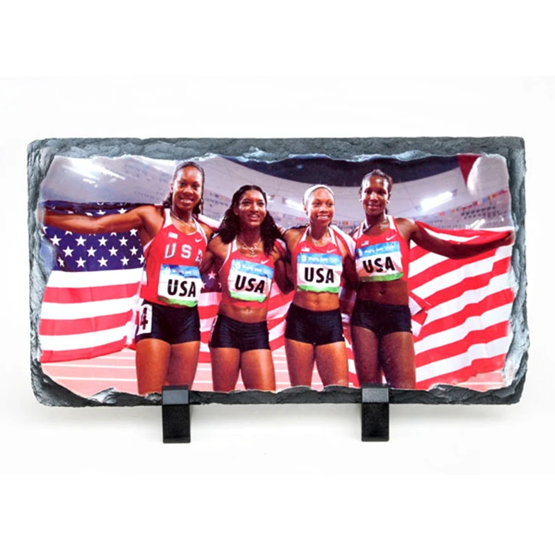 
Big rectangle 20*30cm glossy surface Photo Rock Blank Sublimation with no print 