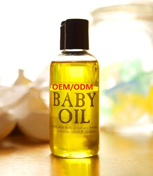 OEM private label  flavored baby massage oil