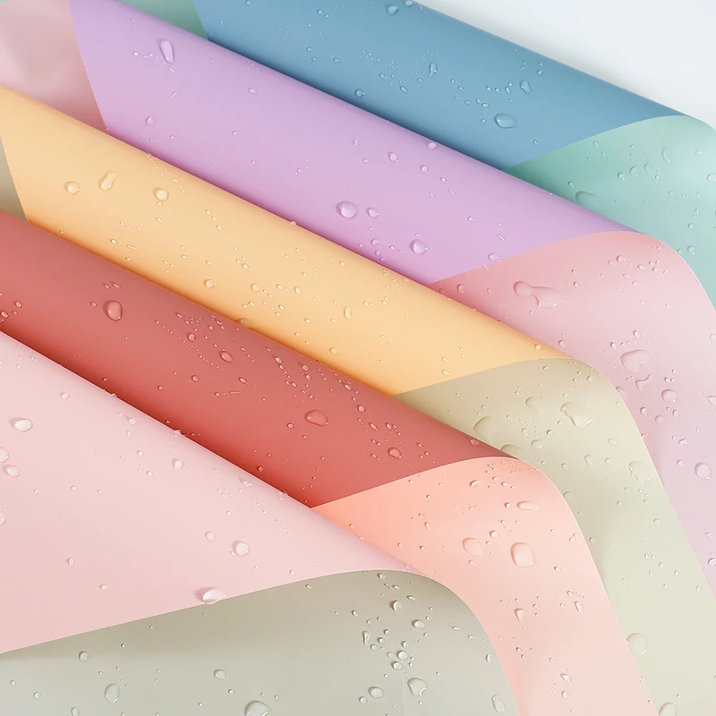 Factory Price Waterproof Flower Wrapping Paper Rose Wrap Paper