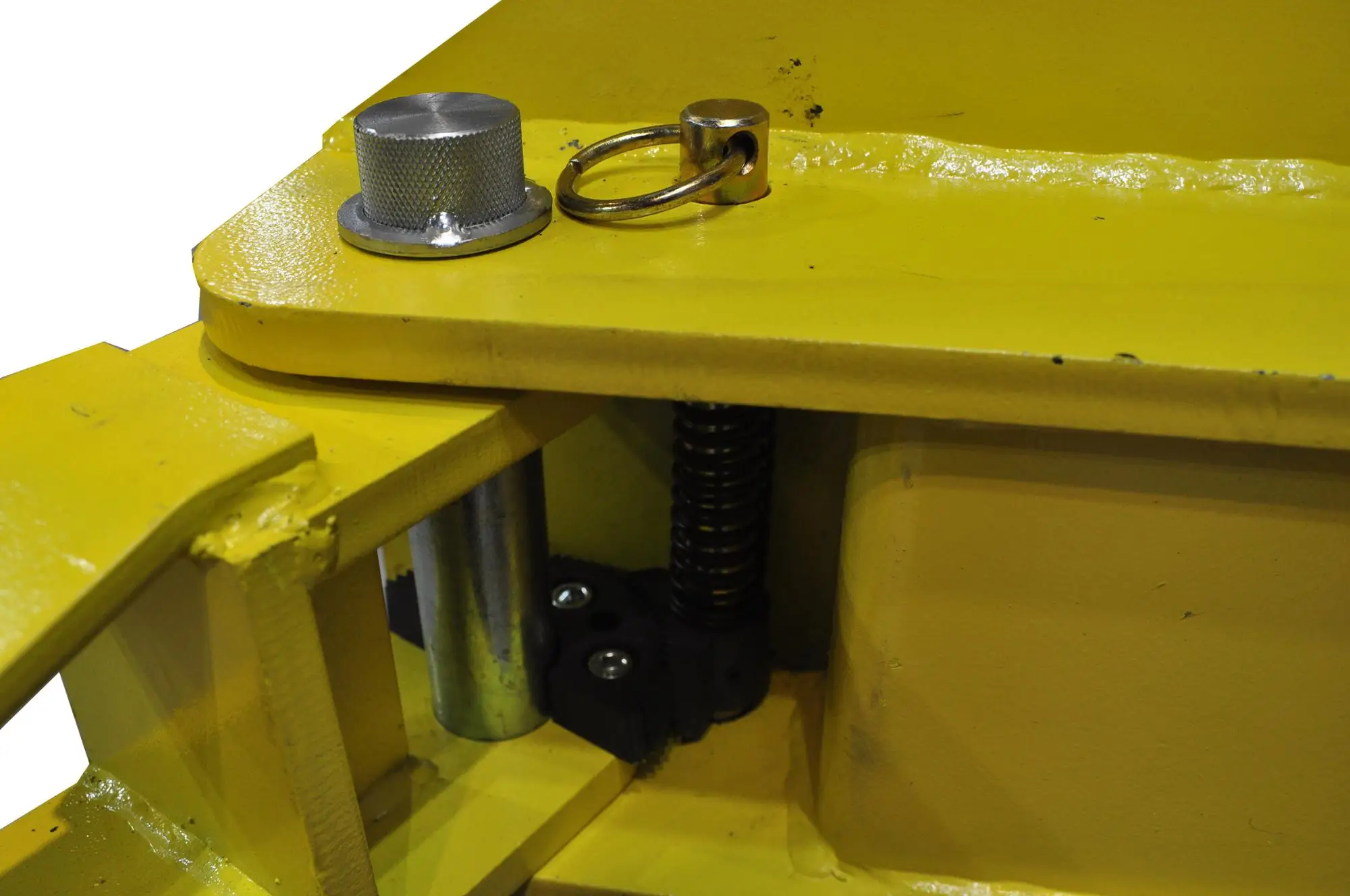 5.5T heavy duty in floor car lift machine center frame two post lift