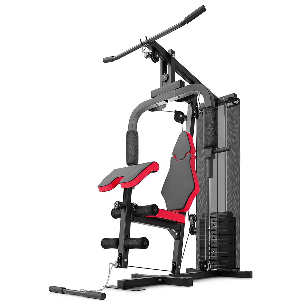 Factory Cheap Price Multi Functional Home Gym Machine Wholesale Body Building Equipment One Station Combined Home Gym HG420
