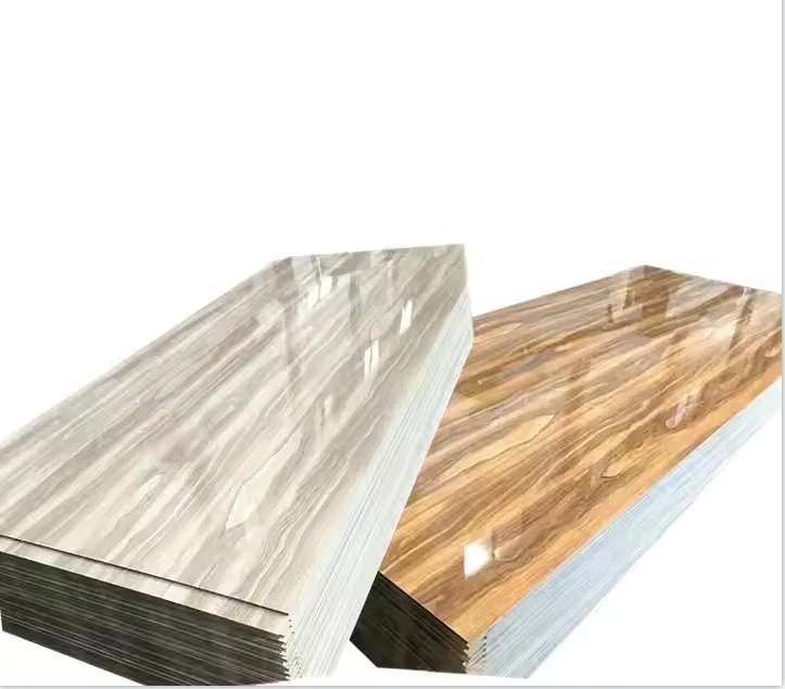 MONCO Compact Model 12mm Thick HPL Non-Postforming Decorative Laminate Sheet Glossy Stone Kitchen Hotel Toilet Furniture