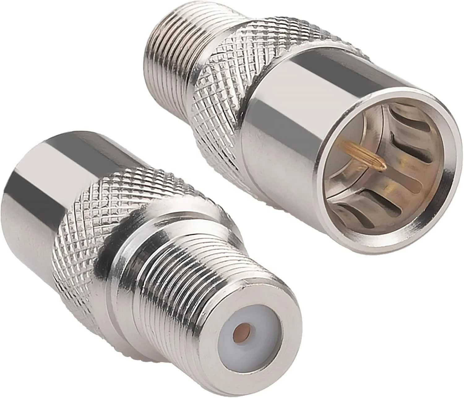 Connector F Type Straight Jack F Type Connector Male Female for RG6/RG11 Cable RF Coax