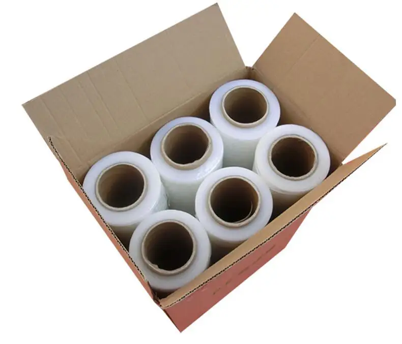 PE packaging roll wrapping LLDPE machine plastic pallet stretch film